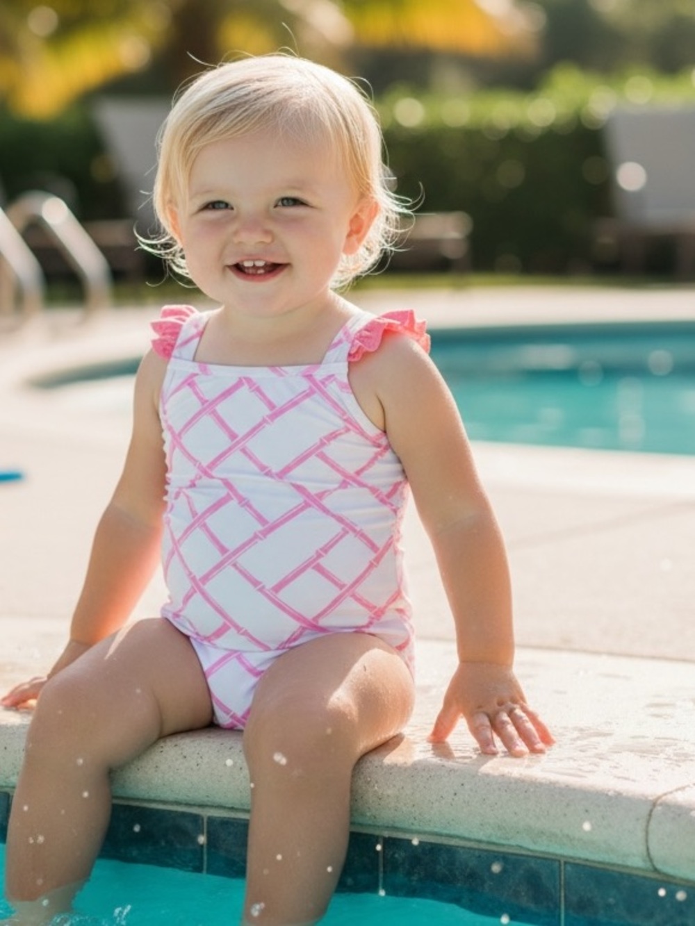 Beaufort Bonnet Company - Long Bay Bathing Suit - Pink
Bamboo: Size 2T